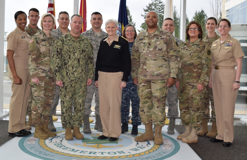 Joint Service Dental Corps Chiefs Hosted at Naval Hospital Bremerton