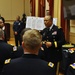 DCNG acting commanding general speaks to warrant officers during reception