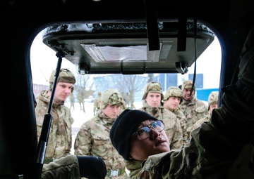 82nd BEB trains with U.K. Royal Welsh Battalion