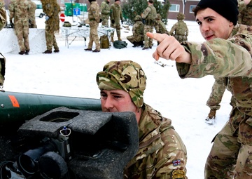 82nd BEB trains with U.K. Royal Welsh Battalion