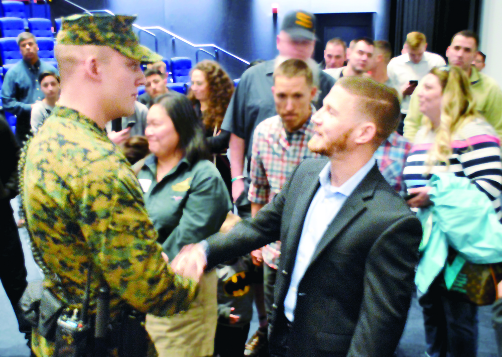 Youngest living Medal of Honor recipient speaks about sacrifice