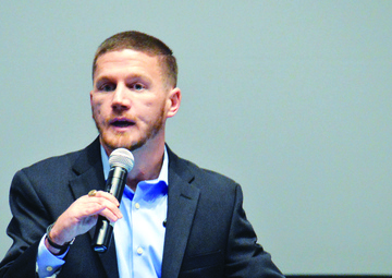 Youngest living Medal of Honor recipient speaks about sacrifice
