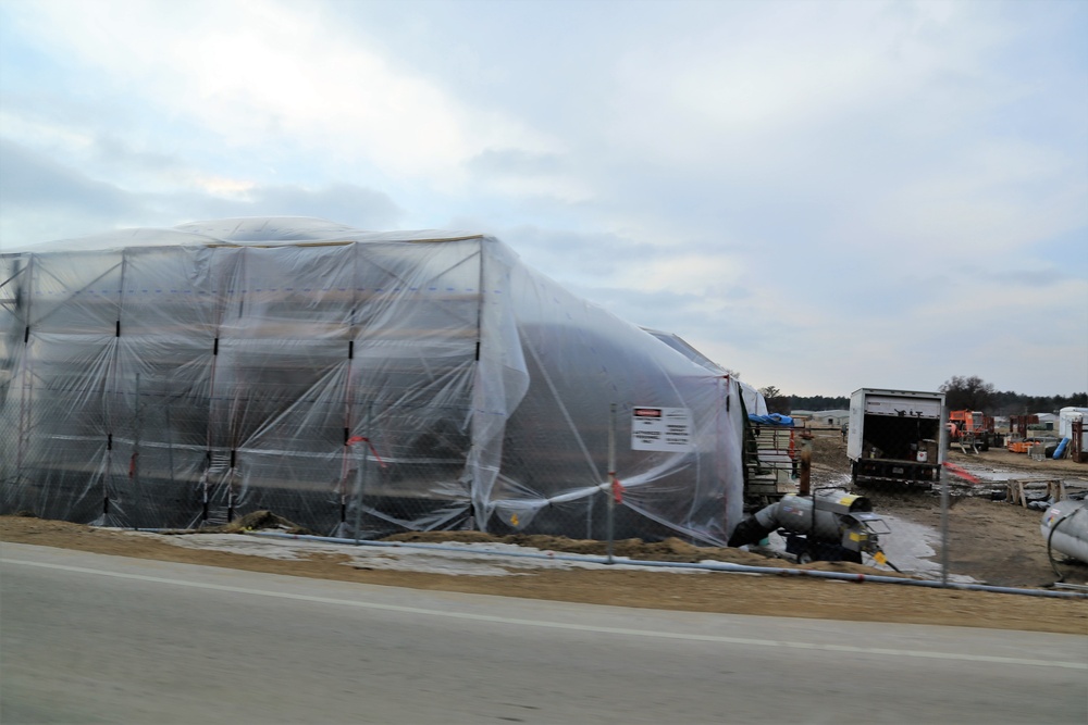 Construction of new Access Control Point continues at Fort McCoy