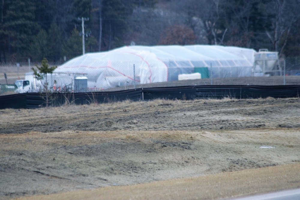 Construction of new Access Control Point continues at Fort McCoy