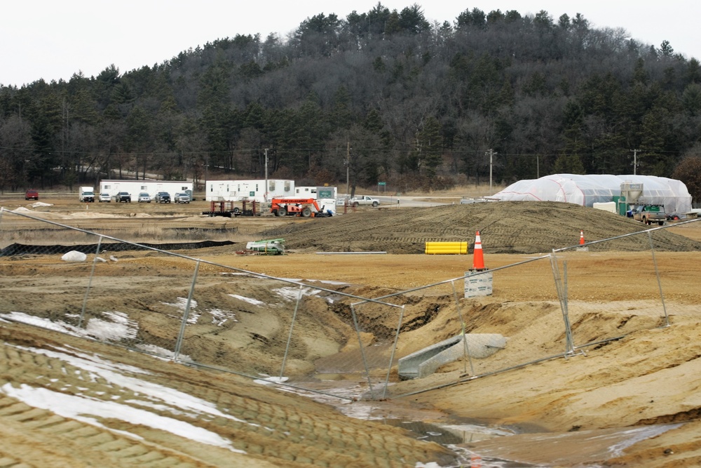 Construction of new Access Control Point continues at Fort McCoy