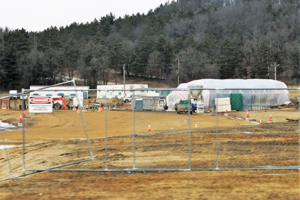 Construction of new Access Control Point continues at Fort McCoy