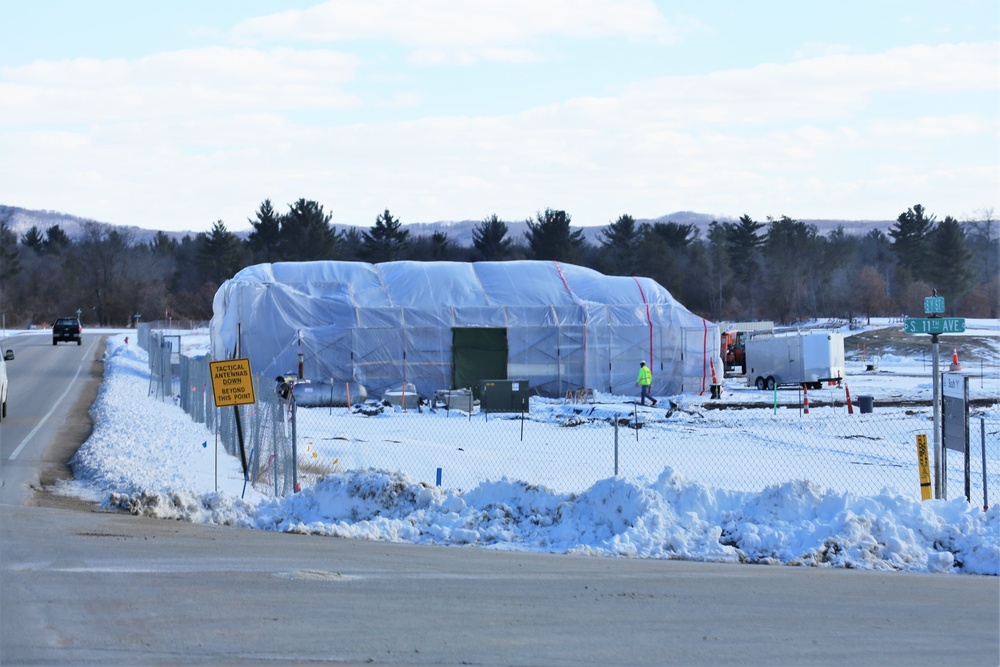 Construction of new Access Control Point continues at Fort McCoy