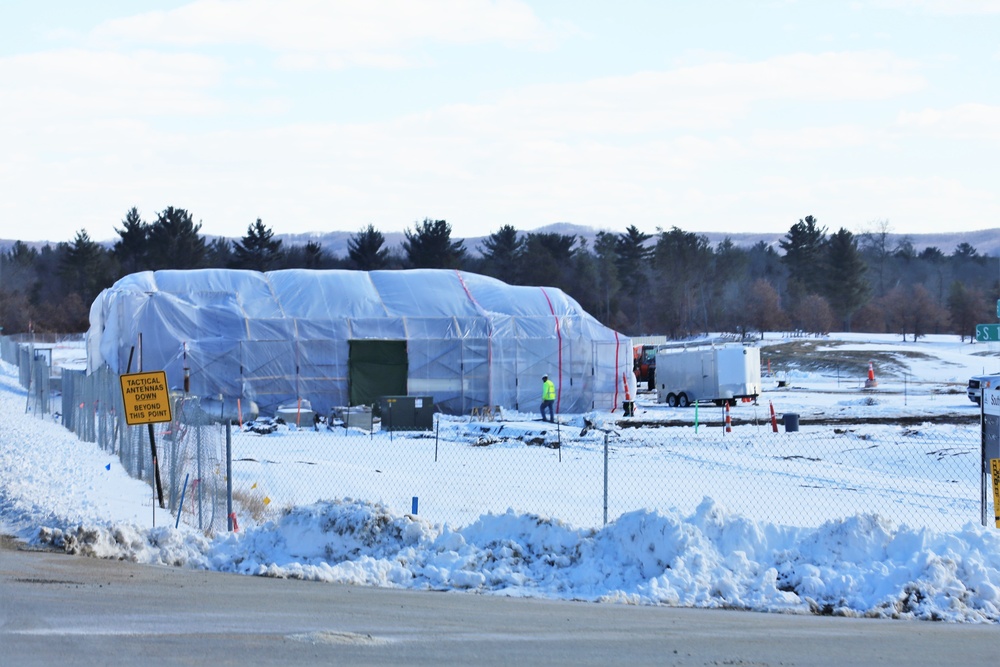 Construction of new Access Control Point continues at Fort McCoy