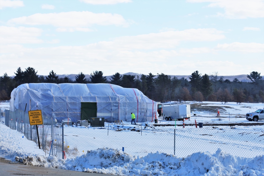 Construction of new Access Control Point continues at Fort McCoy