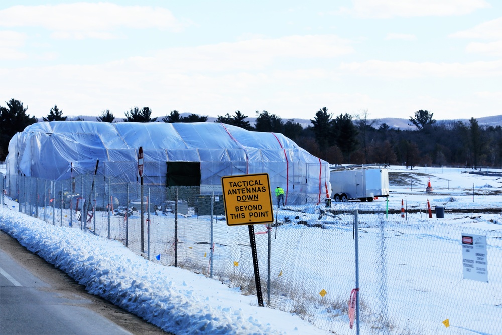 Construction of new Access Control Point continues at Fort McCoy