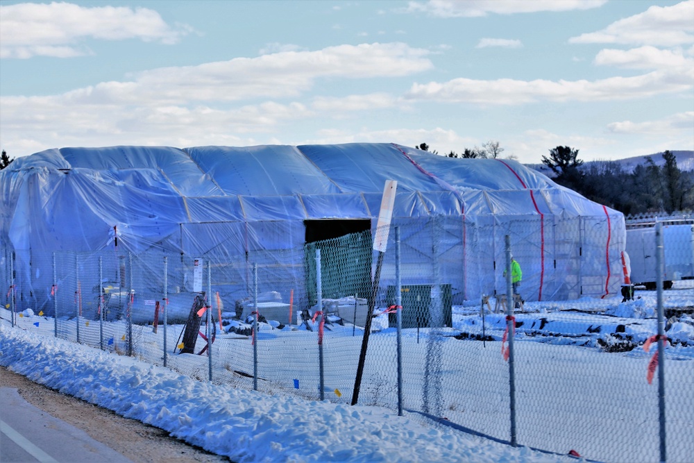 Construction of new Access Control Point continues at Fort McCoy