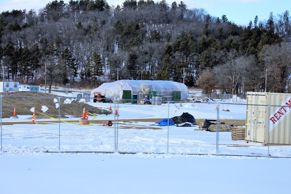 Construction of new Access Control Point continues at Fort McCoy