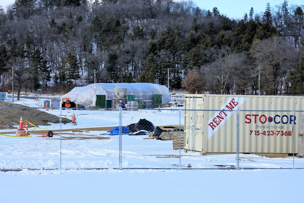 Construction of new Access Control Point continues at Fort McCoy