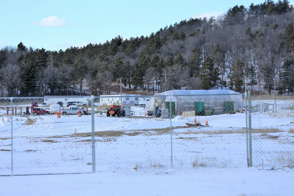 Construction of new Access Control Point continues at Fort McCoy