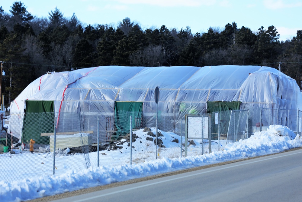 Construction of new Access Control Point continues at Fort McCoy