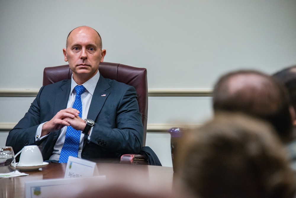 Assistance SecAF Manasco Visits Air University