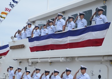 Imagery Available: Coast Guard commissions Hawaii's second Sentinel-class cutter