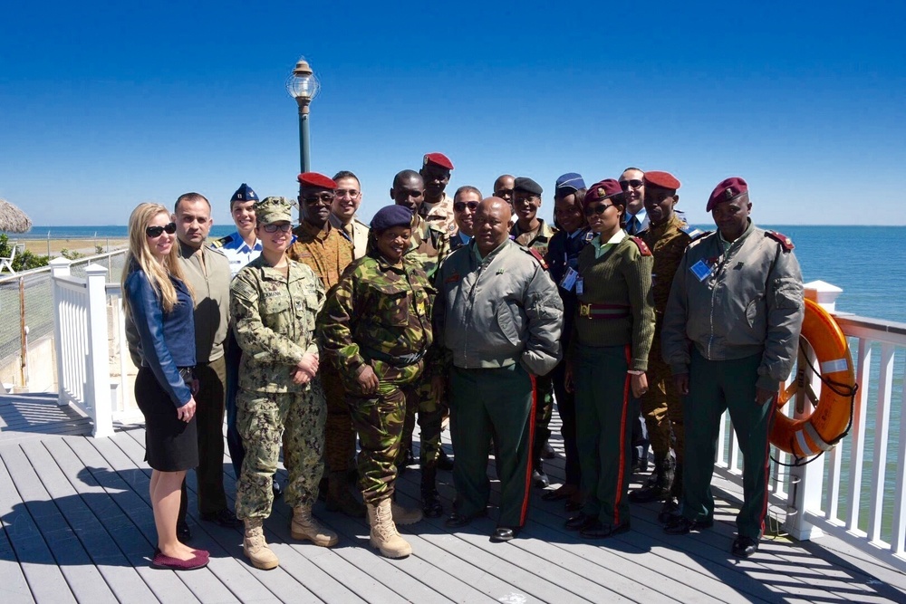 Coast Guard hosts an Africa Command Military-to-Military event