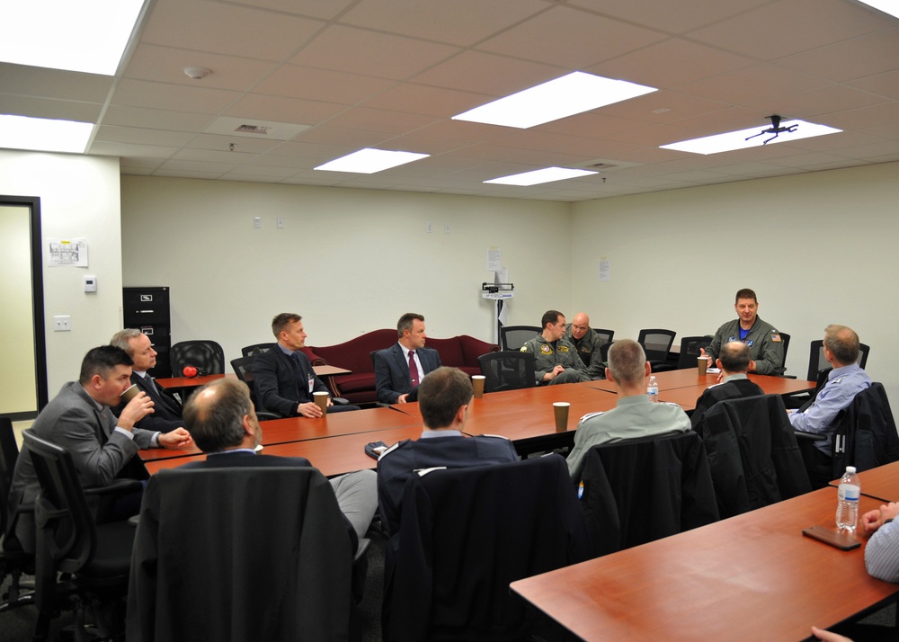 Members of the Royal Norwegian Air Force Visit VP-47