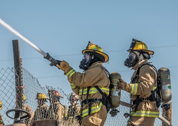 140th Fire Department Fights A Real World Fire