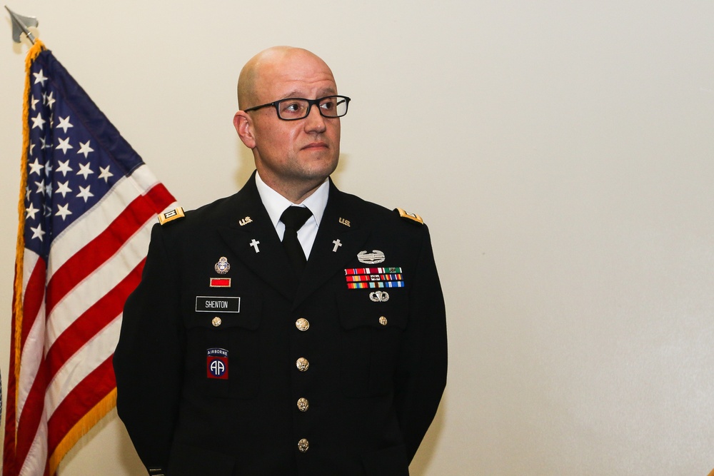 US Army Chaplain receives promotion to Major