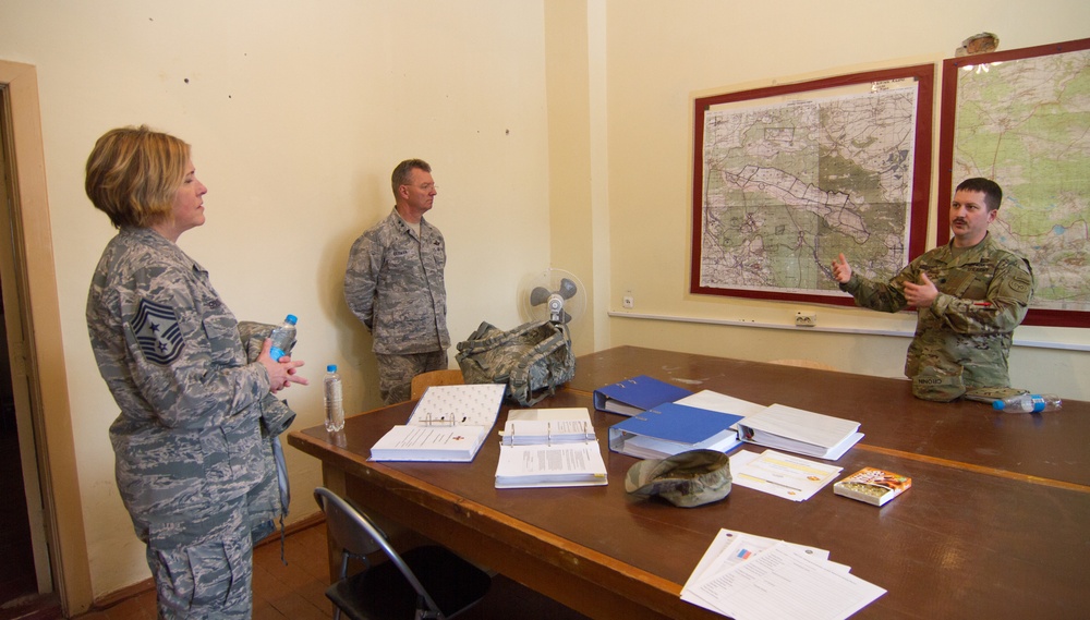 New York National Guard senior leaders visit the JMTG-U