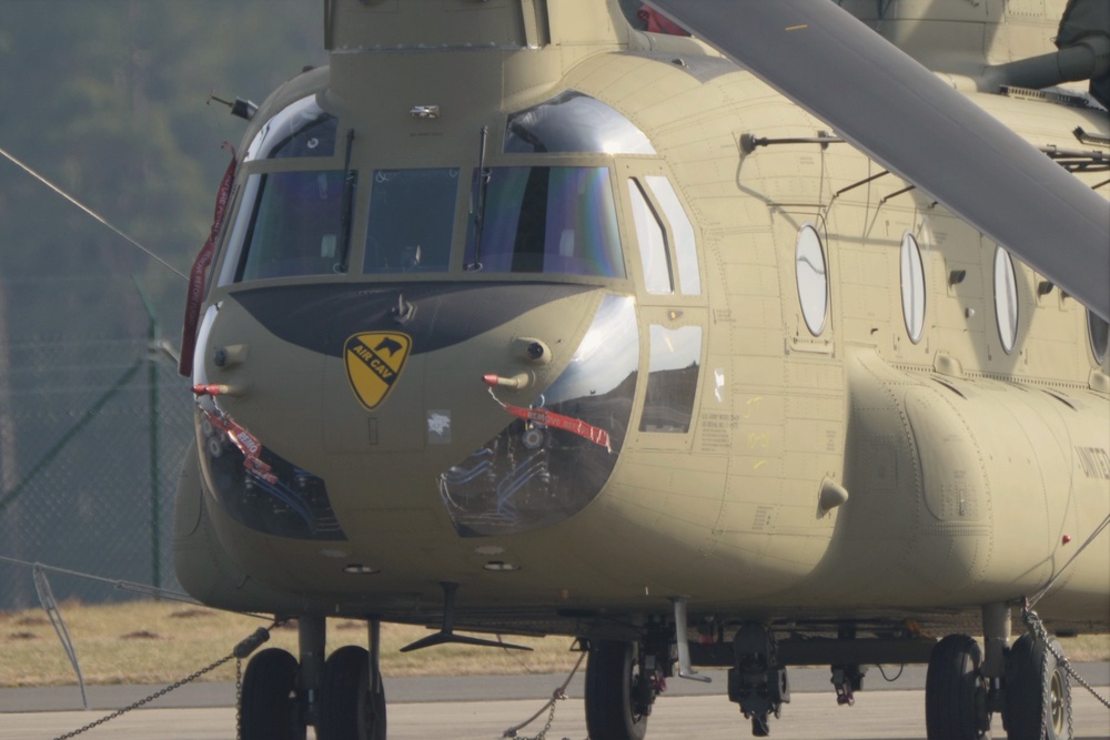 Katterbach Army Airfield in Ansbach, Bavaria, Germany