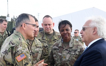 Ambassador Friedman, Gen. Scaparrotti, visit Juniper Cobra 2018