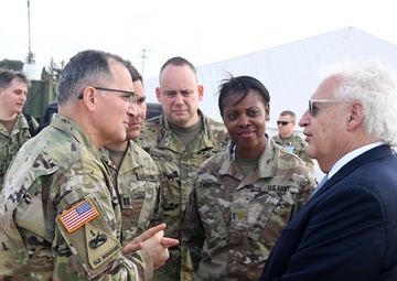 Ambassador Friedman, Gen. Scaparrotti, visit Juniper Cobra 2018