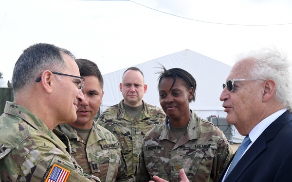 Ambassador Friedman, Gen. Scaparrotti, visit Juniper Cobra 2018