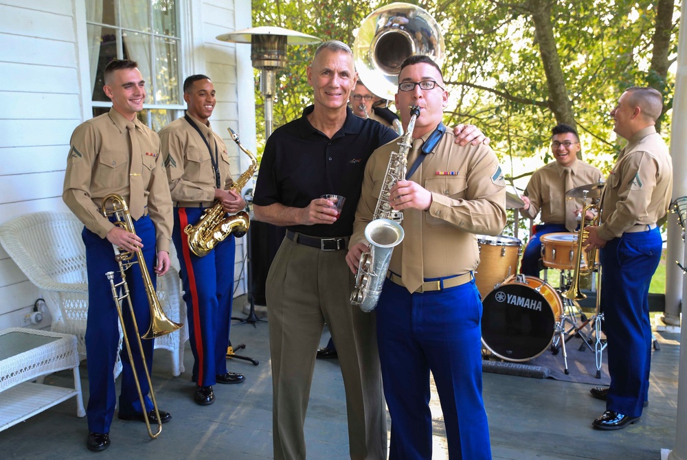 MARFORRES commander hosts Mardi Gras 2018 appreciation celebration