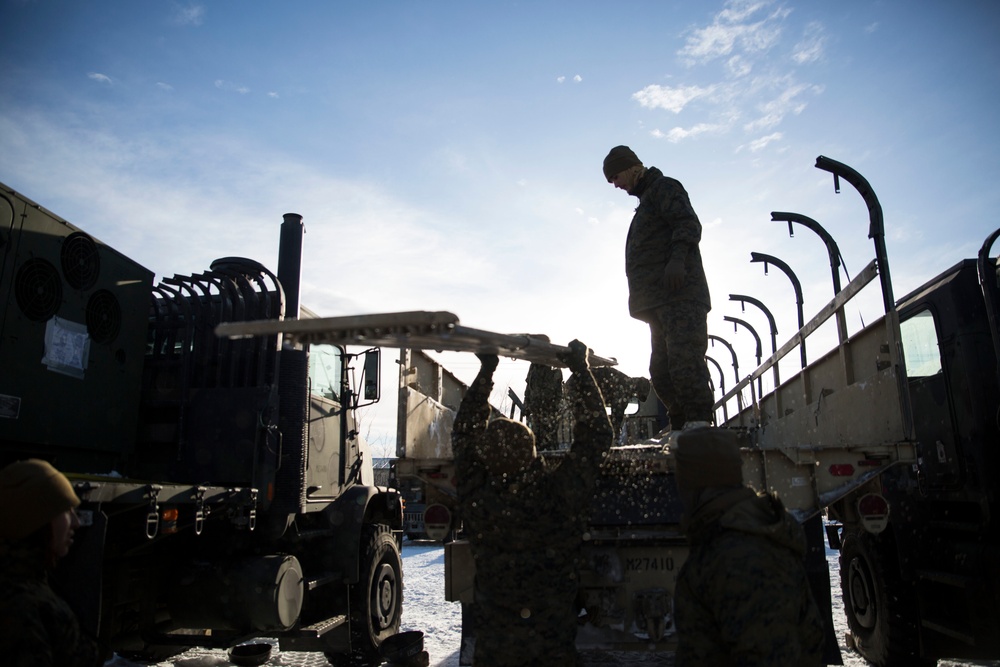 TFAE Marines make movement prior to exercise