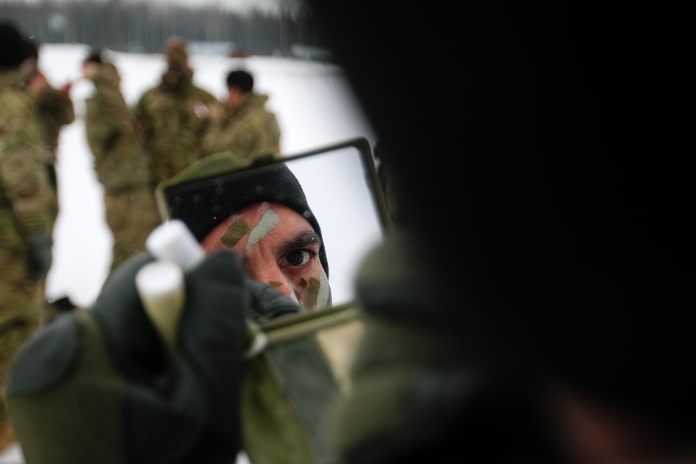 82nd BEB Weapons Training with Danish Army in Estonia 