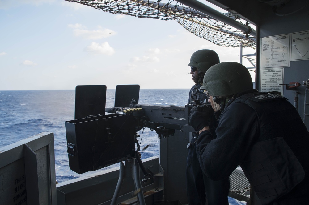 USS Bonhomme Richard (LHD 6) .50 Cal SCAT Shoot