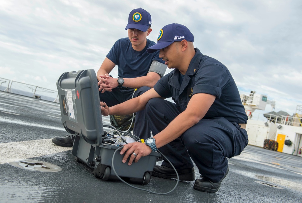 Sailors conduct medical drills to prepare for PP18