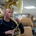 U.S. Pacific Fleet Band Practices Underway