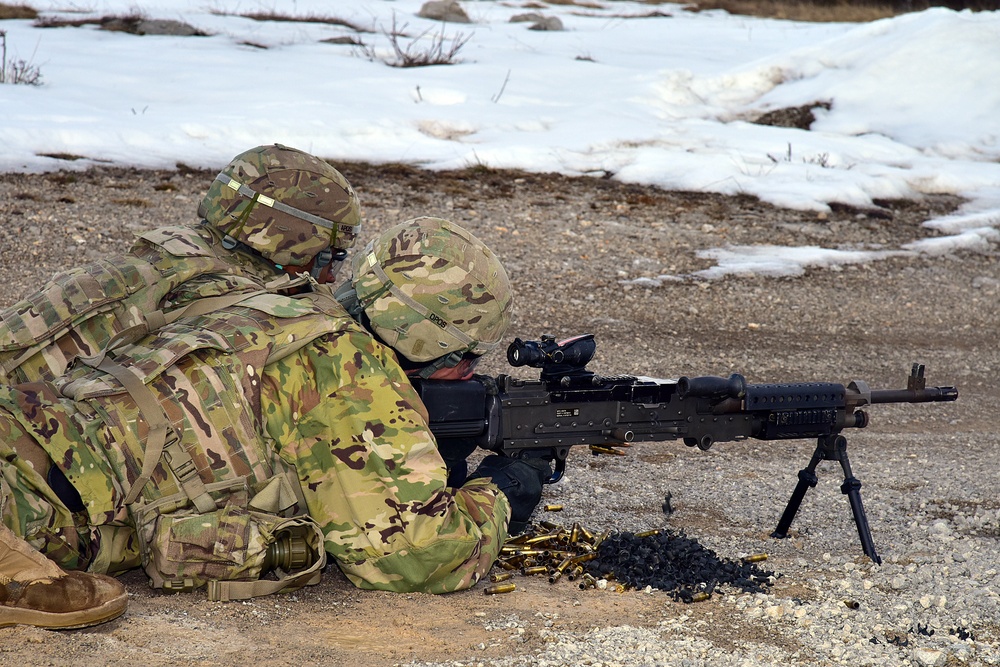 Lipizzaner IV exercise: firing M240
