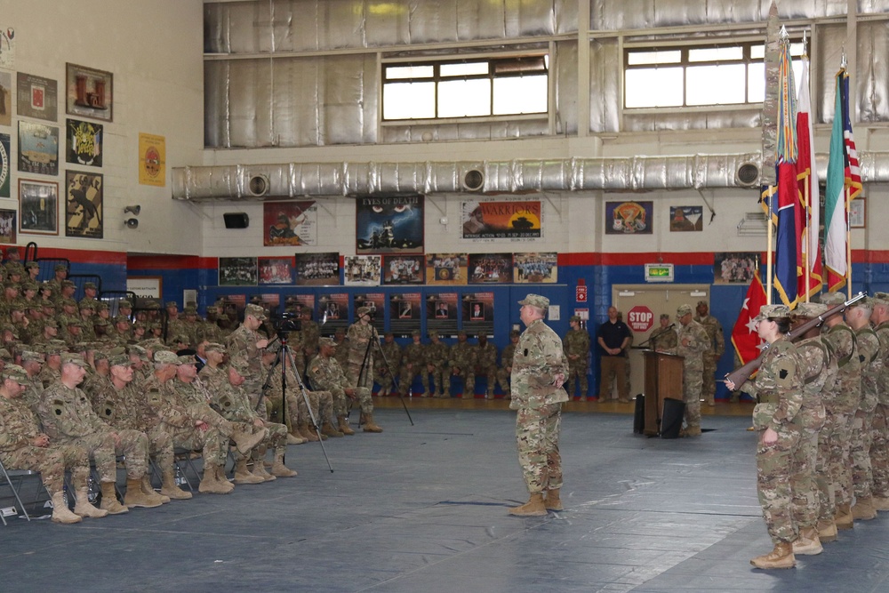 28th Infantry takes over Task Force Spartan