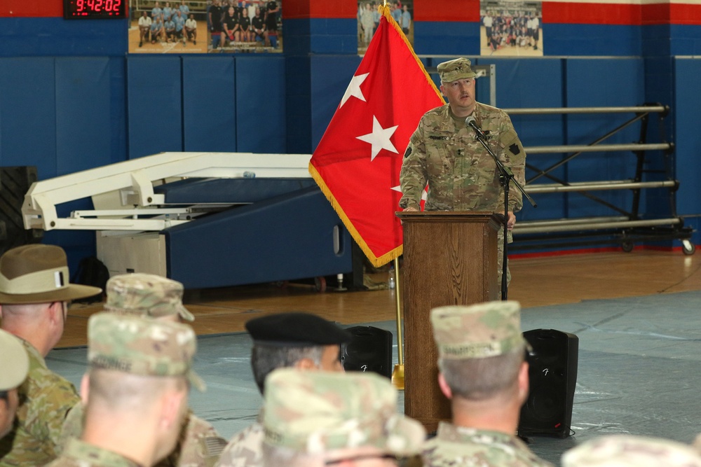 28th Infantry takes over Task Force Spartan