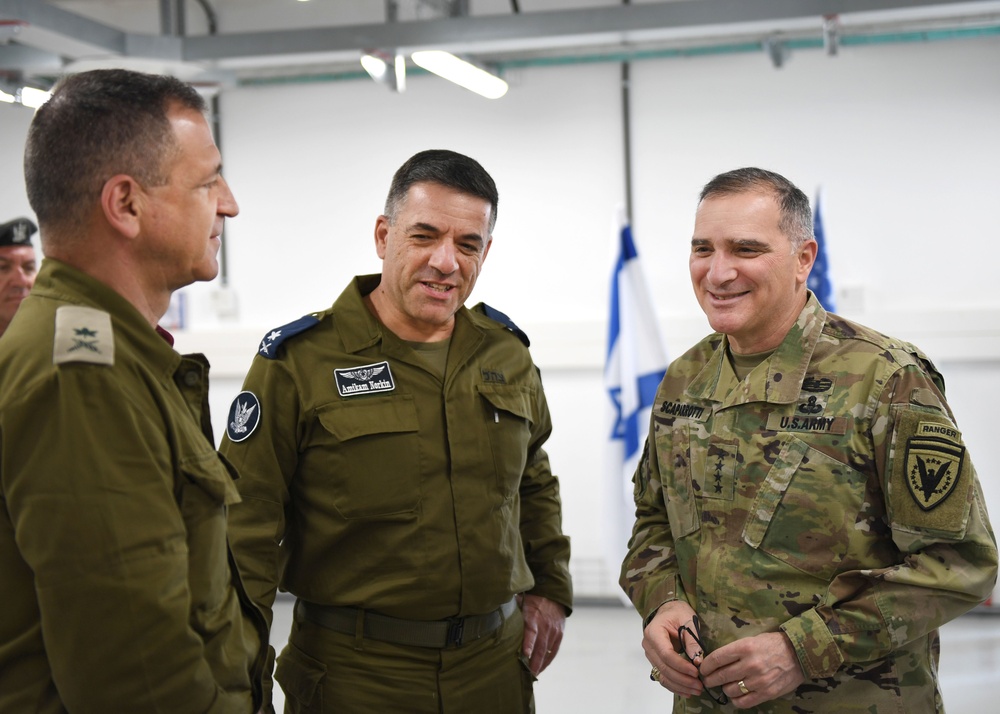 USEUCOM Commander Visits Israel for JC18