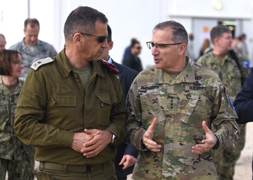 USEUCOM Commander Visits Israel for JC18