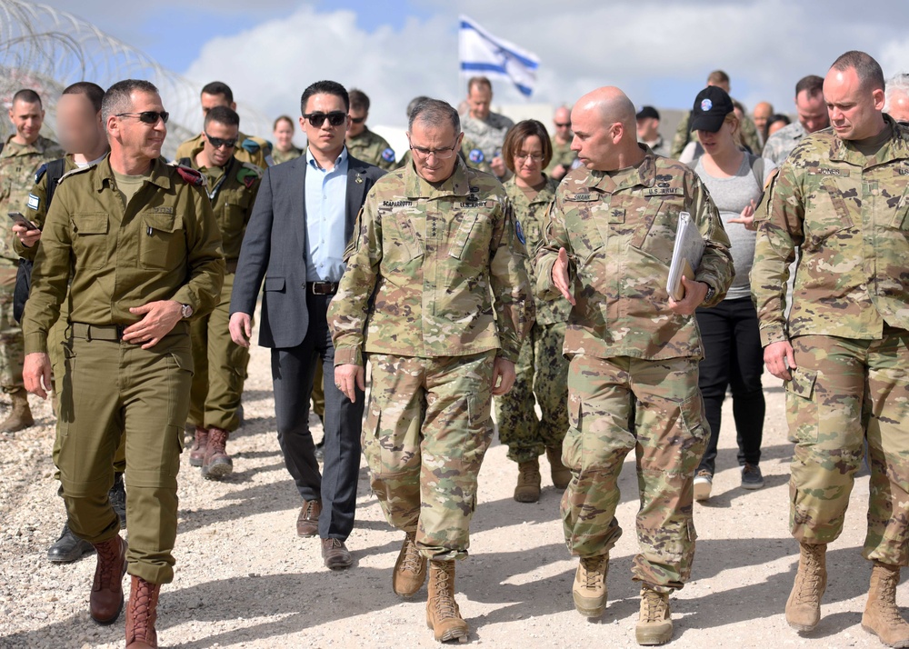 USEUCOM Commander Visits Israel for JC18