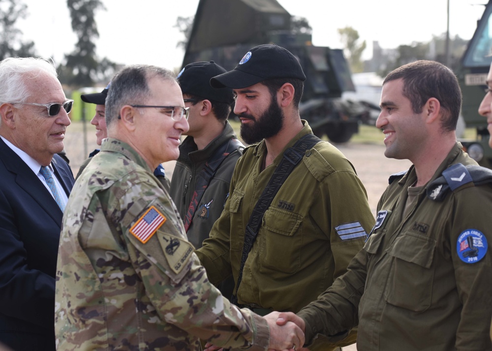 DVIDS - Images - USEUCOM Commander Visits Israel for JC18 [Image 5 of 7]