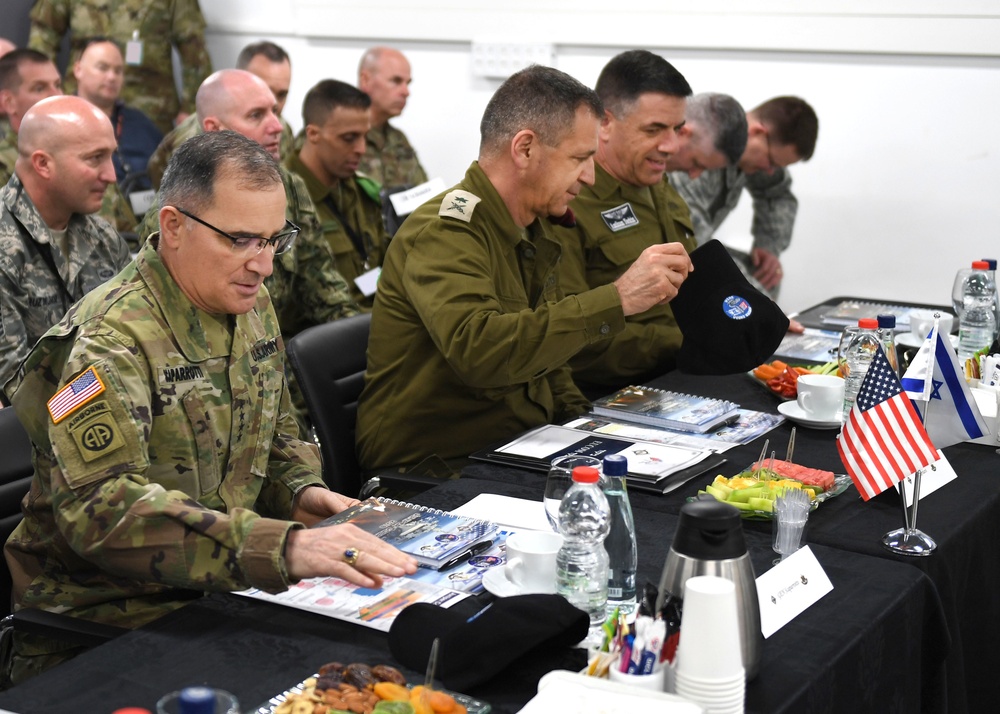 USEUCOM Commander Visits Israel for JC18