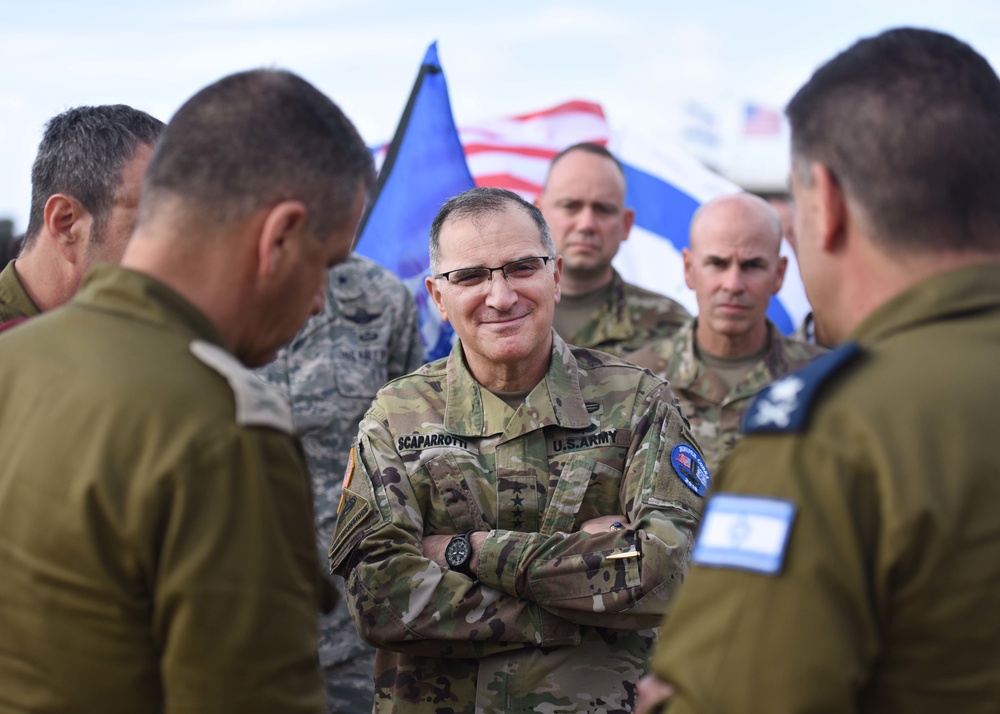 USEUCOM Commander Visits Israel for JC18