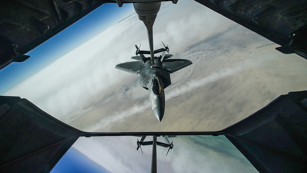 95th Expeditionary Fighter Squadron provides air support to ground forces in Iraq and Syria