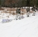 Cold-Weather Operations Course Class 18-06 students prepare for snowshoe training at Fort McCoy