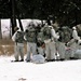 Cold-Weather Operations Course Class 18-06 students prepare for snowshoe training at Fort McCoy