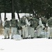 Cold-Weather Operations Course Class 18-06 students prepare for snowshoe training at Fort McCoy