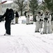 Cold-Weather Operations Course Class 18-06 students prepare for snowshoe training at Fort McCoy